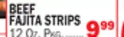 Bravo Supermarkets BEEF FAJITA STRIPS offer