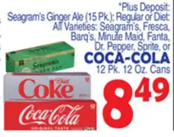 Bravo Supermarkets COCA-COLA offer
