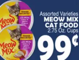 Bravo Supermarkets MEOW MIX CAT FOOD offer