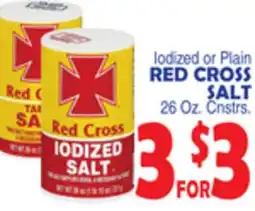 Bravo Supermarkets RED CROSS SALT offer