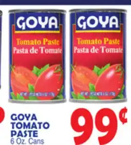 Bravo Supermarkets GOYA TOMATO PASTE offer