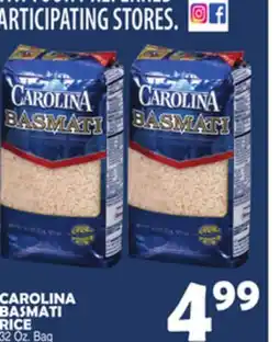 Bravo Supermarkets CAROLINA BASMATI RICE offer