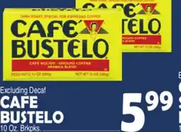 Bravo Supermarkets CAFE BUSTELO offer