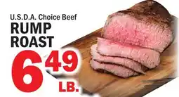 Bravo Supermarkets RUMP ROAST offer