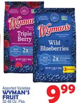 Bravo Supermarkets WYMAN'S FRUIT offer