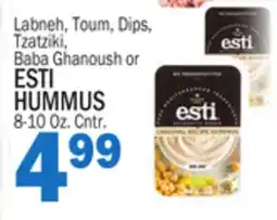 Bravo Supermarkets ESTI HUMMUS offer