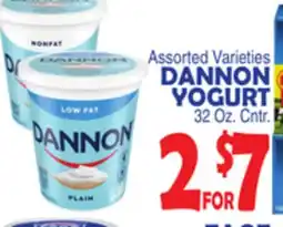 Bravo Supermarkets DANNON YOGURT offer