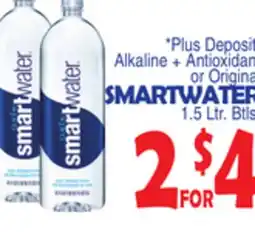 Bravo Supermarkets SMARTWATER offer