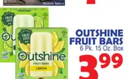Bravo Supermarkets OUTSHINE FRUIT BARS offer