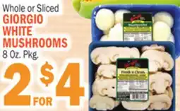 Bravo Supermarkets GIORGIO WHITE MUSHROOMS offer