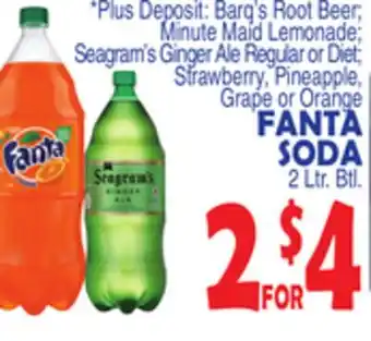 Bravo Supermarkets FANTA SODA offer