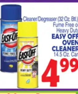Bravo Supermarkets EASY OFF OVEN CLEANER 14.5 Oz. Can offer