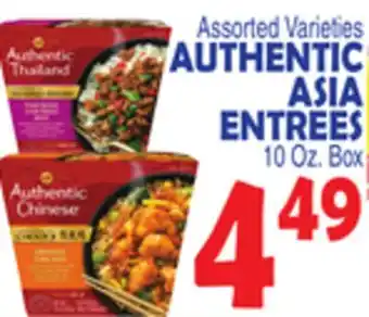 Bravo Supermarkets AUTHENTIC ASIA ENTREES offer