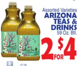 Bravo Supermarkets ARIZONA TEAS & DRINKS offer