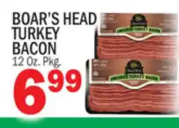 Bravo Supermarkets BOAR'S HEAD TURKEY BACON offer