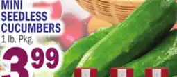 Bravo Supermarkets MINI SEEDLESS CUCUMBERS offer