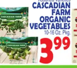 Bravo Supermarkets CASCADIAN FARM ORGANIC VEGETABLES offer