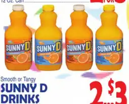 Bravo Supermarkets SUNNY D DRINKS offer