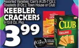 Bravo Supermarkets KEEBLER KEEBLER CRACKERS CRACKERS 9-13.8 Oz. Pkg offer