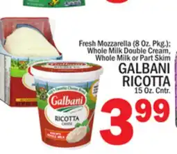 C Town GALBANI RICOTTA 15 Oz. Cntr offer