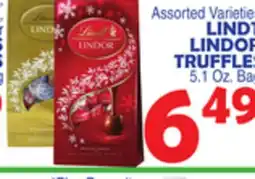 Bravo Supermarkets LINDT LINDOR TRUFFLES offer