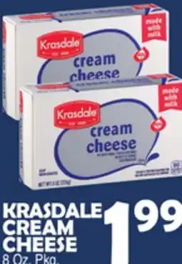 Bravo Supermarkets KRASDALE CREAM CHEESE offer