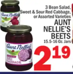 C Town AUNT NELLIE'S BEETS offer