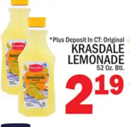 C Town KRASDALE LEMONADE offer