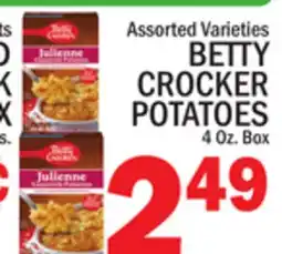 C Town BETTY CROCKER POTATOES offer