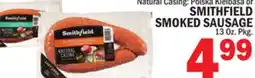 C Town SMITHFIELD SMOKED SAUSAGE offer