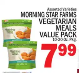 C Town MORNING STAR FARMS VEGETARIAN MEALS VALUE PACK offer