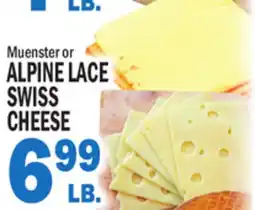 C Town ALPINE LACE SWISS CHEESE offer