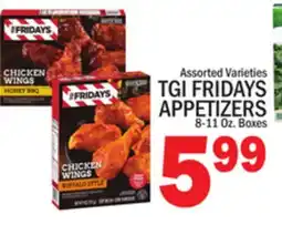 C Town TGI FRIDAYS APPETIZERS offer