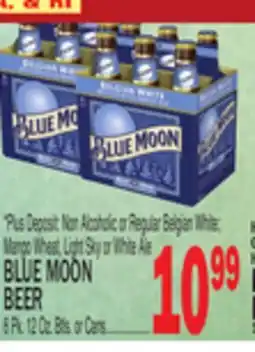 C Town BLUE MOON BEER offer