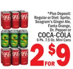 C Town COCA-COLA offer