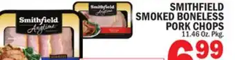 C Town SMITHFIELD SMOKED BONELESS PORK CHOPS offer