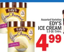 C Town EDY'S ICE CREAM offer
