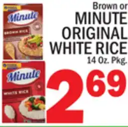 C Town MINUTE ORIGINAL WHITE RICE offer