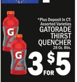 C Town GATORADE THIRST QUENCHER offer