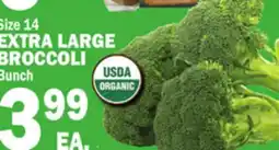 C Town EXTRA LARGE BROCCOLI offer