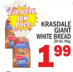 C Town KRASDALE GIANT WHITE BREAD offer