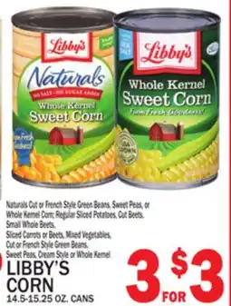 C Town LIBBY'S CORN offer