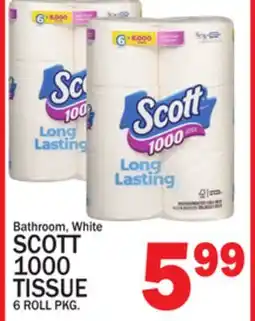 C Town SCOTT 1000 TISSUE offer