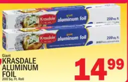C Town KRASDALE ALUMINUM FOIL offer