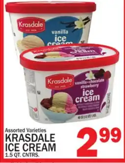 C Town KRASDALE ICE CREAM offer