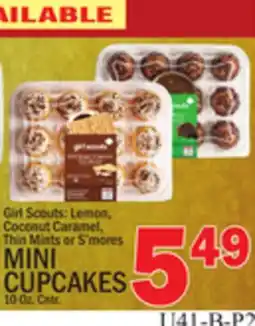 C Town GIRL SCOUTS MINI CUPCAKES offer