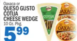 C Town QUESO GUSTO COTIJA CHEESE WEDGE offer