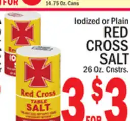 C Town RED CROSS SALT offer