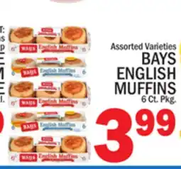 C Town BAYS ENGLISH MUFFINS offer