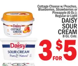 C Town DAISY SOUR CREAM 8 OZ. CNTR offer